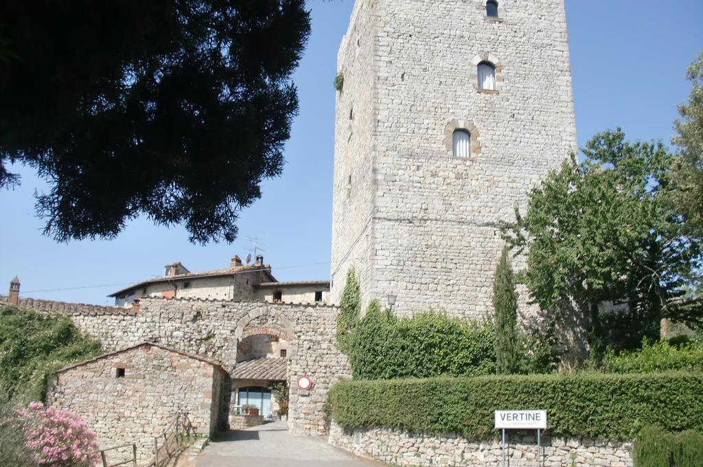 Camera Brogi Vertine Gaiole in Chianti Exterior foto